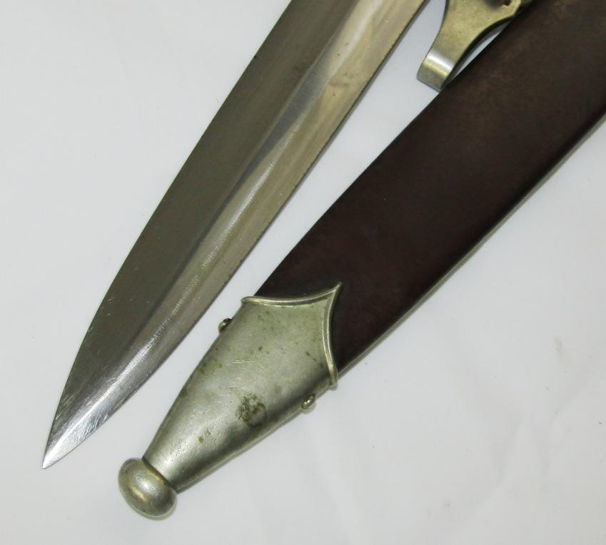 Early SA Dagger W/Scabbard/Hangers-Gebruder Heller-Schmalkalden