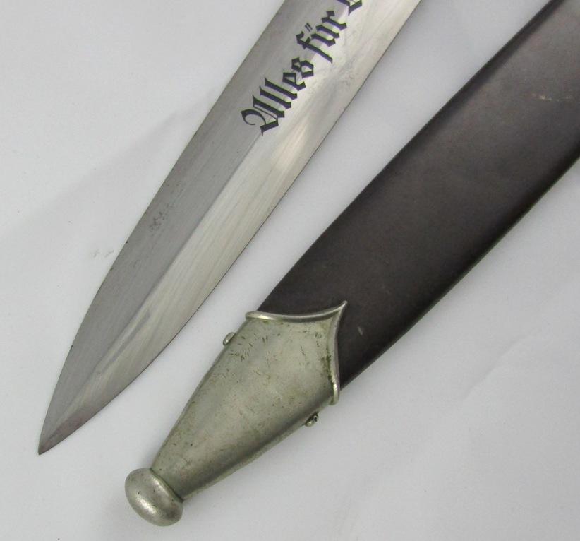 Early SA Dagger W/Scabbard/Hangers-Gebruder Heller-Schmalkalden