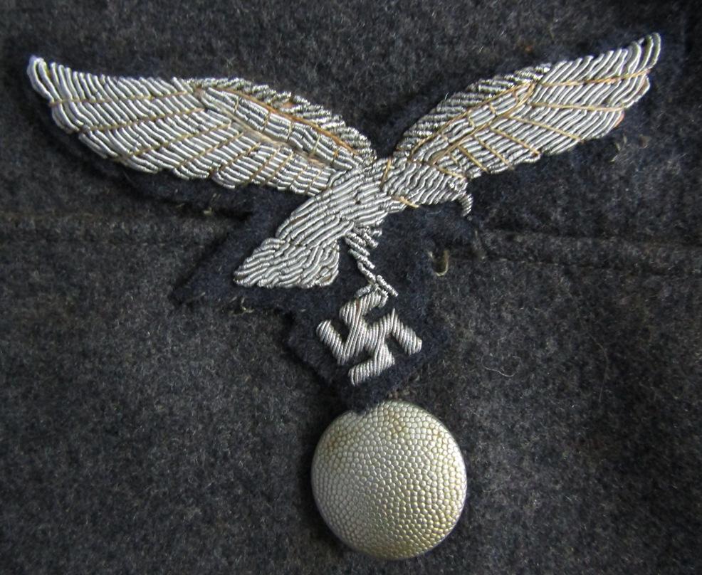 Luftwaffe Paratroops/Flight 4 Pocket Service Tunic For Oberfeldwebel