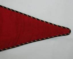 Early NSDAP Staff Car Pennant With Hanger Rod