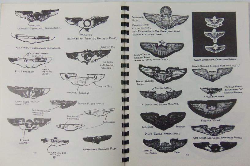 5pcs-U.S. Aviation Badges And Insignia Reference Books