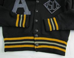 1930-40's Named West Point USCC Letter Sweater