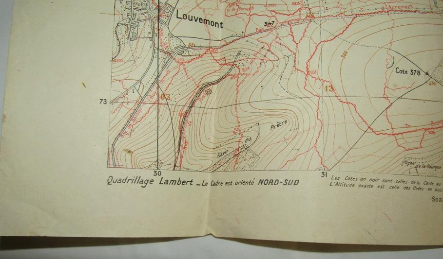 WW1 324th Infantry Rgt/81st Division Named Pioneer Platoon Grouping-Rare Trench Maps