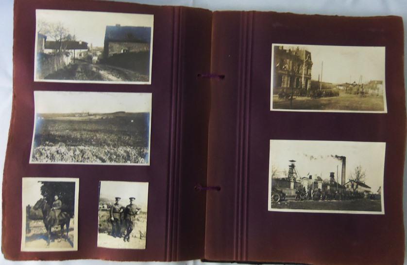 WW1 Souvenir Photo Album 301st Engineers