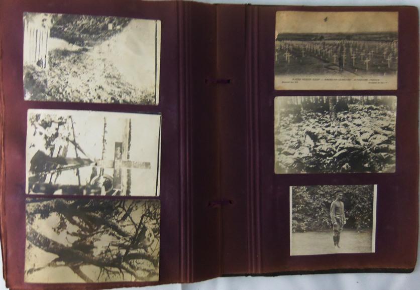 WW1 Souvenir Photo Album 301st Engineers