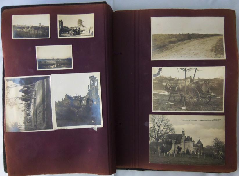 WW1 Souvenir Photo Album 301st Engineers