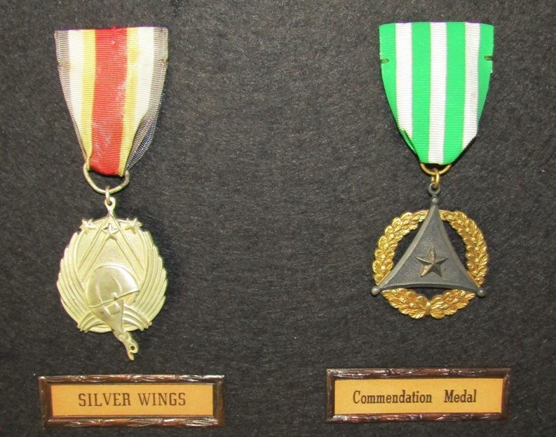 1950-60's Cased Philippine Valor Medals By High Quality Firm Of 'El Oro'