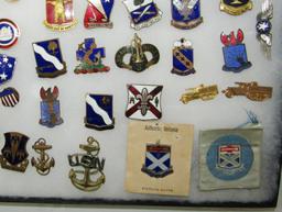 84pcs- WW2 Misc. U.S. Distinctive Insignia/USN Insignia Etc.