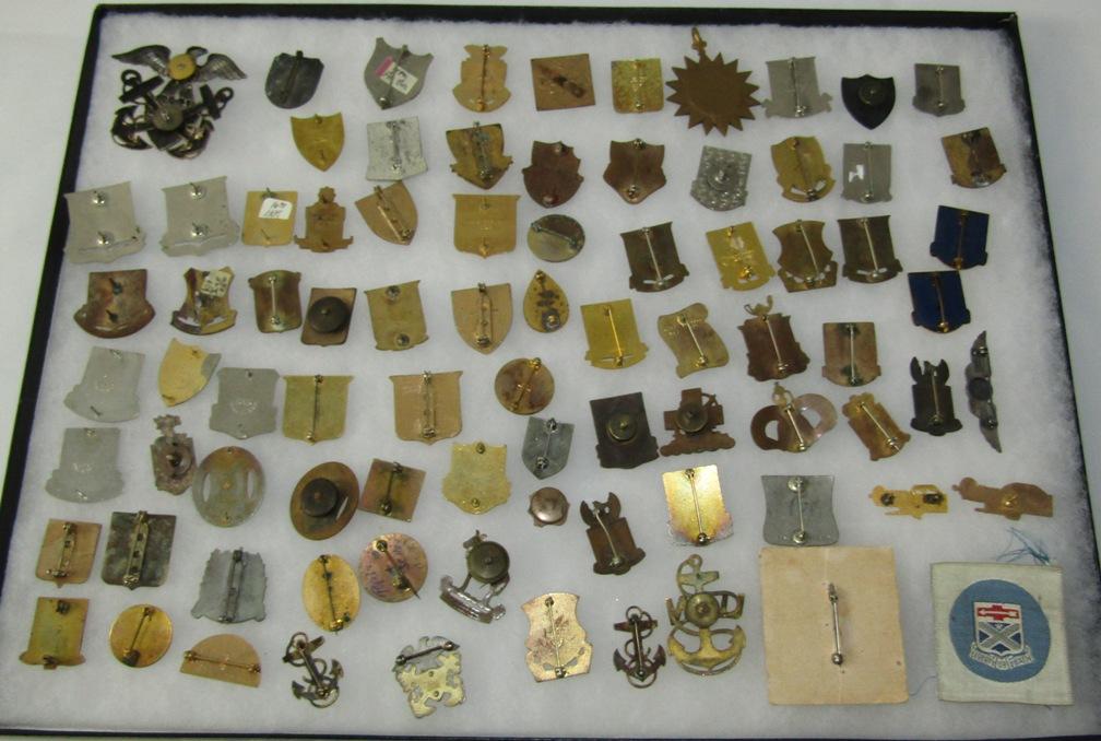 84pcs- WW2 Misc. U.S. Distinctive Insignia/USN Insignia Etc.