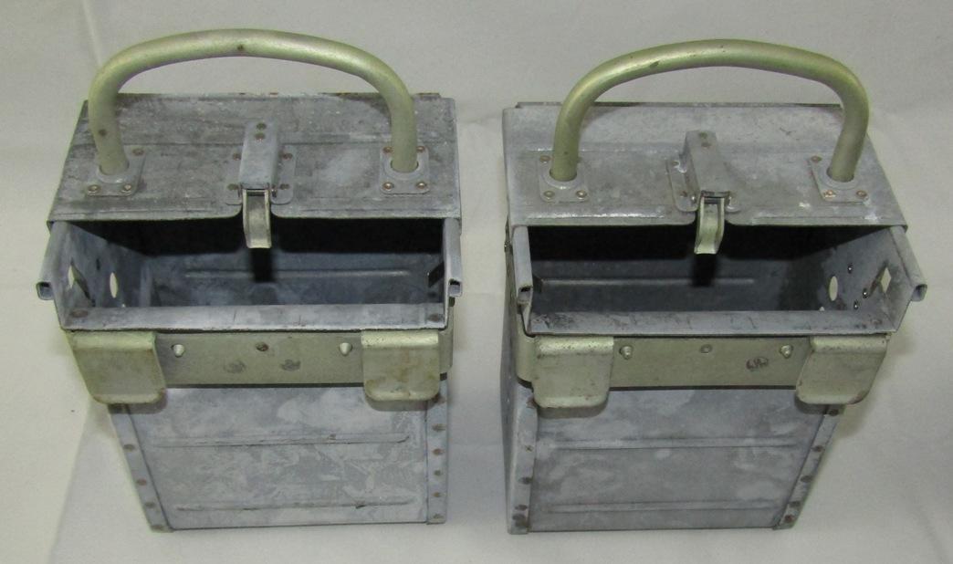 3pcs-WW2 Type O-1 .50 Cal B17/B24 Ammo Cans-B29 .50 Cal Type A-3 Positioning Mechanism