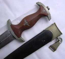 Early Eickhorn Trademark NSKK Dagger With Scabbard-Possibly Ground Rohm