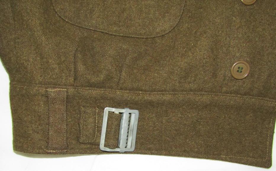 WW2 British Battle Dress Blouse With Airborne Insignia-U.S. Contract