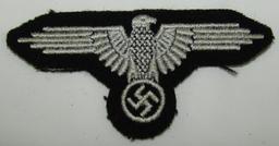 Waffen SS Embroidered Arm Eagle For Enlisted/NCO