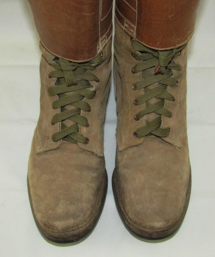 WW2 Women's Army Corp (WAC) M-1943 Double Buckle Field Boots