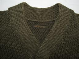 2pcs-WWII Army Air Corp Mechanics Type A-1 Sweater & Type 4 Mechanics Knit Wool Cap