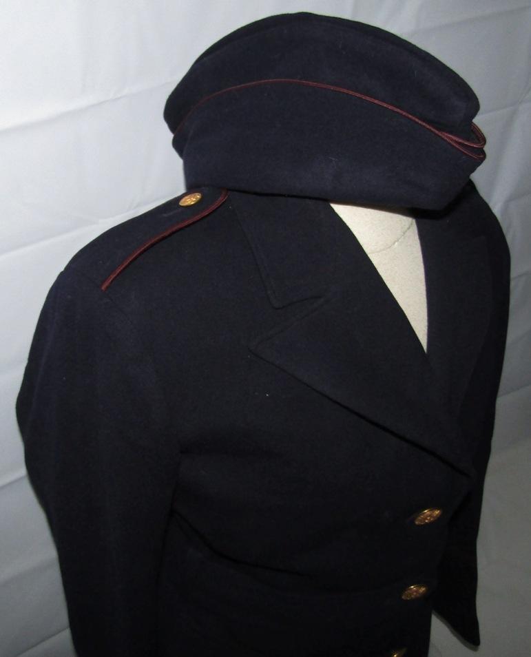 Rare WW2 US Army Nurse Officer's Uniform (Covert Blue)-Named