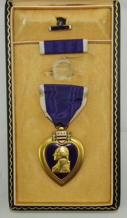 WW2 U.S. Army KIA Officially Engraved Purple Heart
