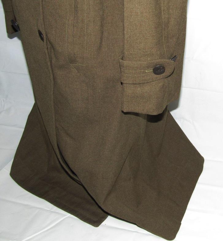 U.S. Women's Army Air Corp Overcoat-1942 Dated-Named