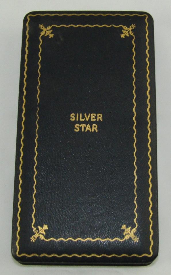 Scarce WW2 Contract U.S. Silver Star Medal With Full Wrap Brooch-Numbered With Case