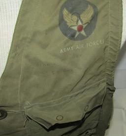 2pcs-U.S. Army Air Forces C-1 Survival Vest=Rare Late War Type A-14 Flight Boots/Mukluks