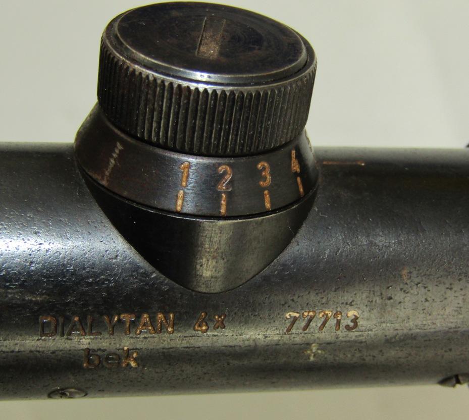 Late War  K98 Sniper Scope-bek Dialytan 4x-Hensoldt Wetzlar