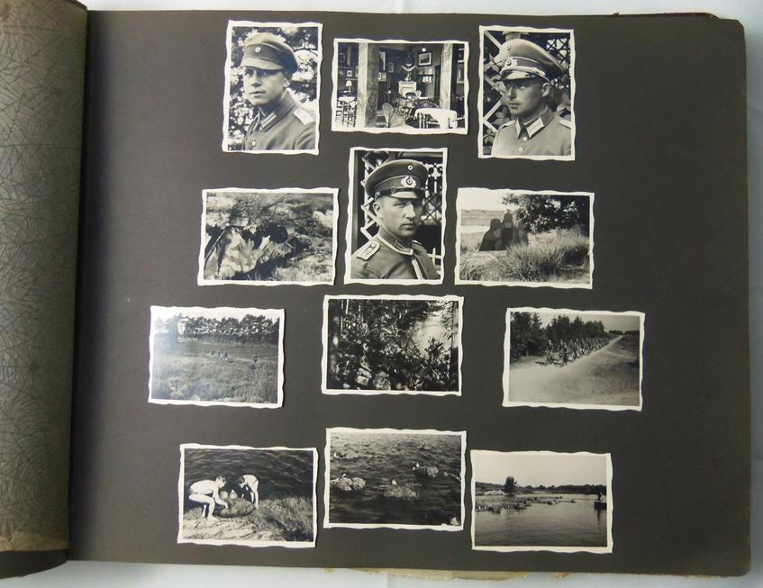 Weimar Period/Pre WW2 German/Nazi Soldier Photo Album-297 Photographs.