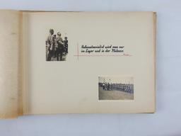 Rare WW2 Hitler Youth "Landjahr" Community Service Camp Photo Album