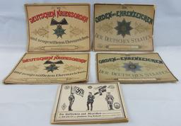 Rare 1800's German/Austrian Medal Reference Books-1950's German Uniforms Reference