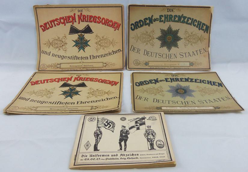 Rare 1800's German/Austrian Medal Reference Books-1950's German Uniforms Reference