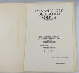 5pcs-3rd Reich Period Unissued Promotion Documents