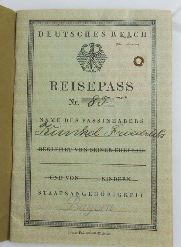 15pcs-Misc WW2 German Wehrpass-Arbeitsbuch-RAD Work Book-Identity Papers Grouping