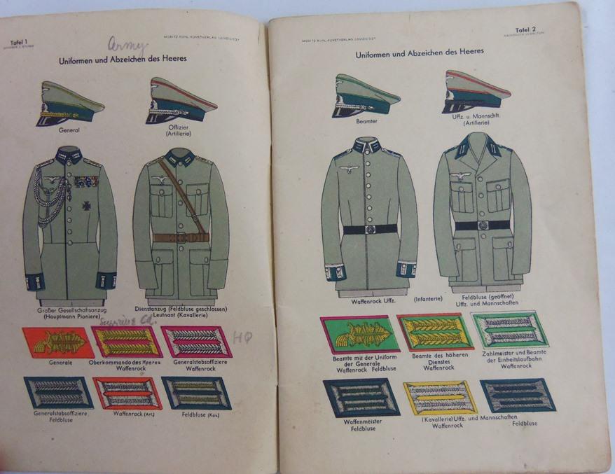 15pcs-Misc WW2 German Wehrpass-Arbeitsbuch-RAD Work Book-Identity Papers Grouping