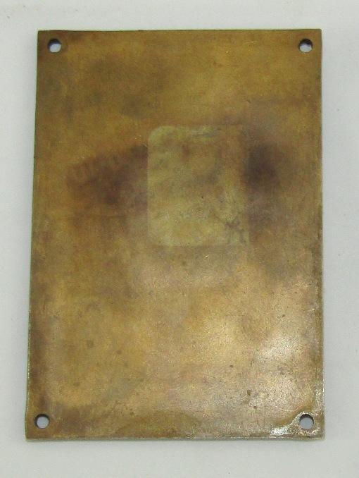Early 3rd Reich NSKK Plaque Device-Dated 1933