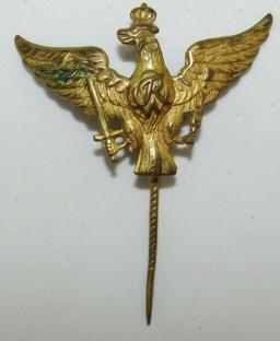 Rare larger Size Prussian Gardes du Corps Stickpin