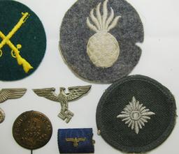 13pcs Misc. WW2 German Insignia