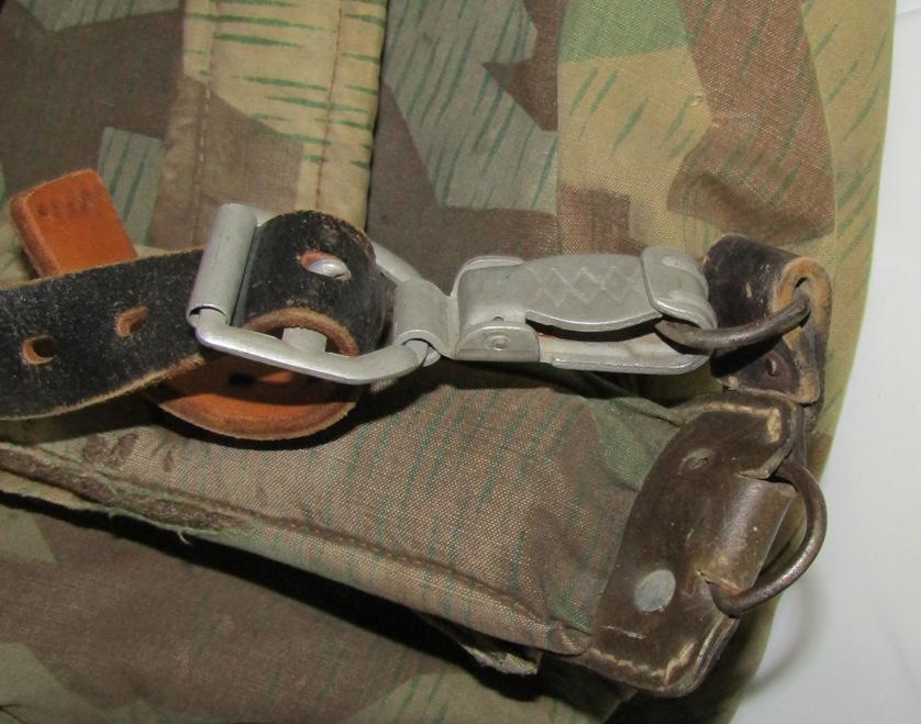 German Field Pack-Splinter Pattern Material-Field Made?