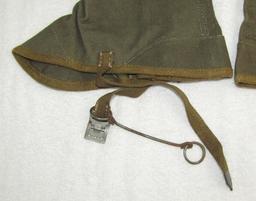 Scarce Pair WW2 Period German Mountain Troops "Spats/Puttees"