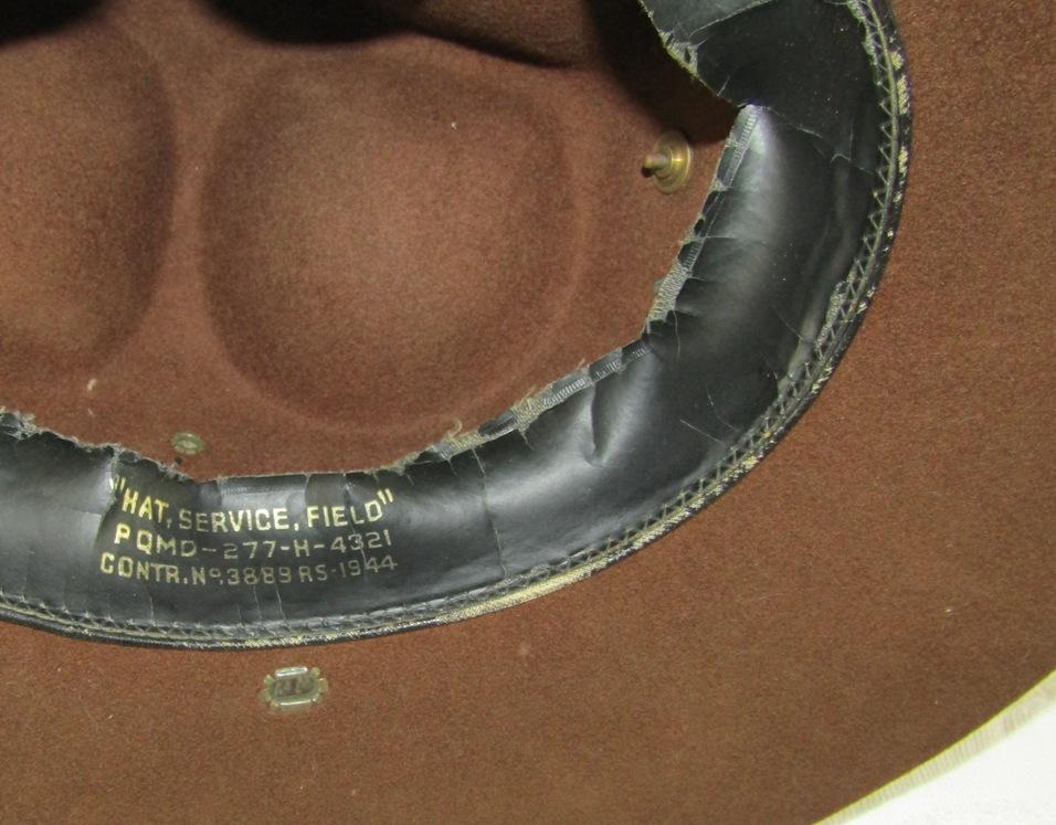 2pcs-WW2 USMC Pith Helmet/Campaign Hat