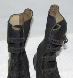 Scarce WW2 Period U.S. Soldier Foul Weather Boots-1944 Dated