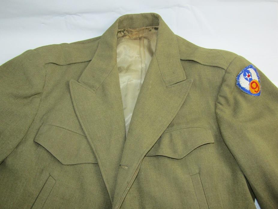 Ww2 Army Air Forces B-14 Flight Jacket For Enlisted-9th Air Force