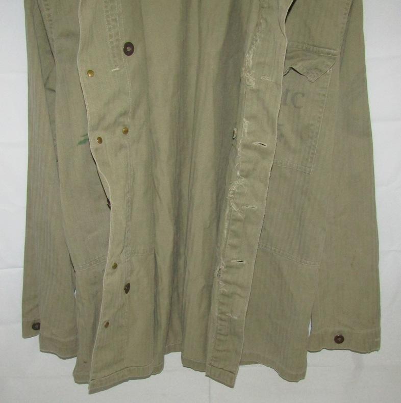 2pcs-WW2 USMC HBT Utility Shirts/Jackets