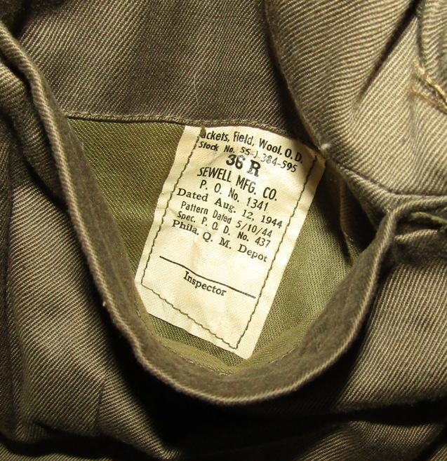 WW2 U.S. Enlisted Soldier 45th Division Ike Jacket