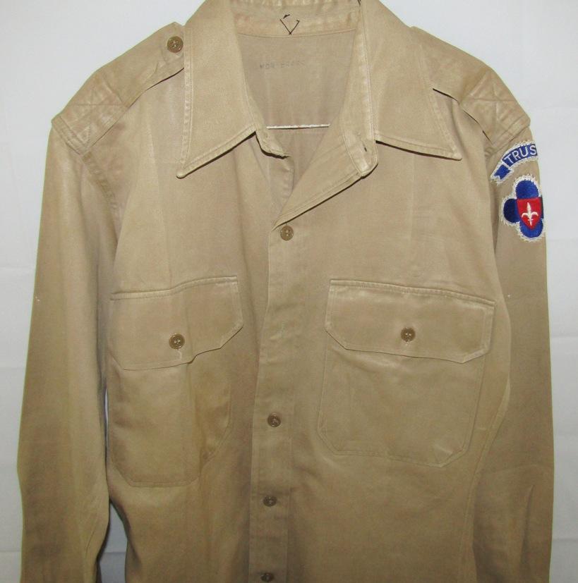 WW2 Occupation Jacket/Shirt Worn By U.S. Trieste Troops
