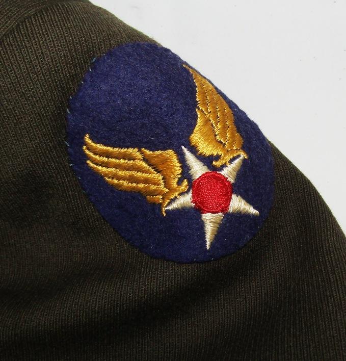 Named WW2 U.S. CBI Theater Army Air Corp 4 Pocket Tunic