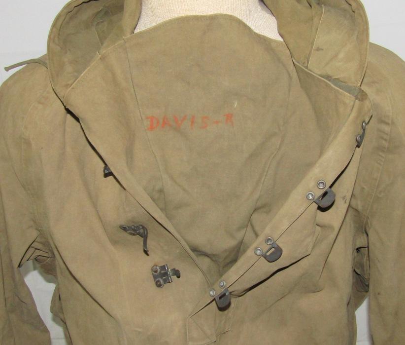 Rare WW2 U.S. Army Issue Foul Weather Pullover-Named