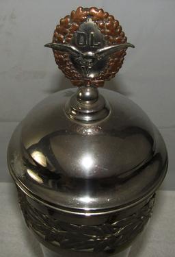 Rare Pre WW2 DLV Pilot's Club Award Trophy For Best Pilot