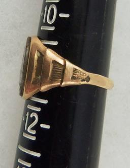 WWI U.S. Soldier's AEF Ring-12kt Gold Filled