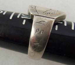Theater Made U.S. Paratrooper 11th Airborne Ring