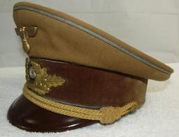 WW2 German Political Leader Visor For Ortsgruppenleiter