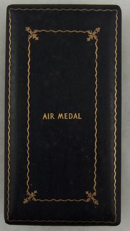 Name Engraved WW2 USAAF Air Medal With Case